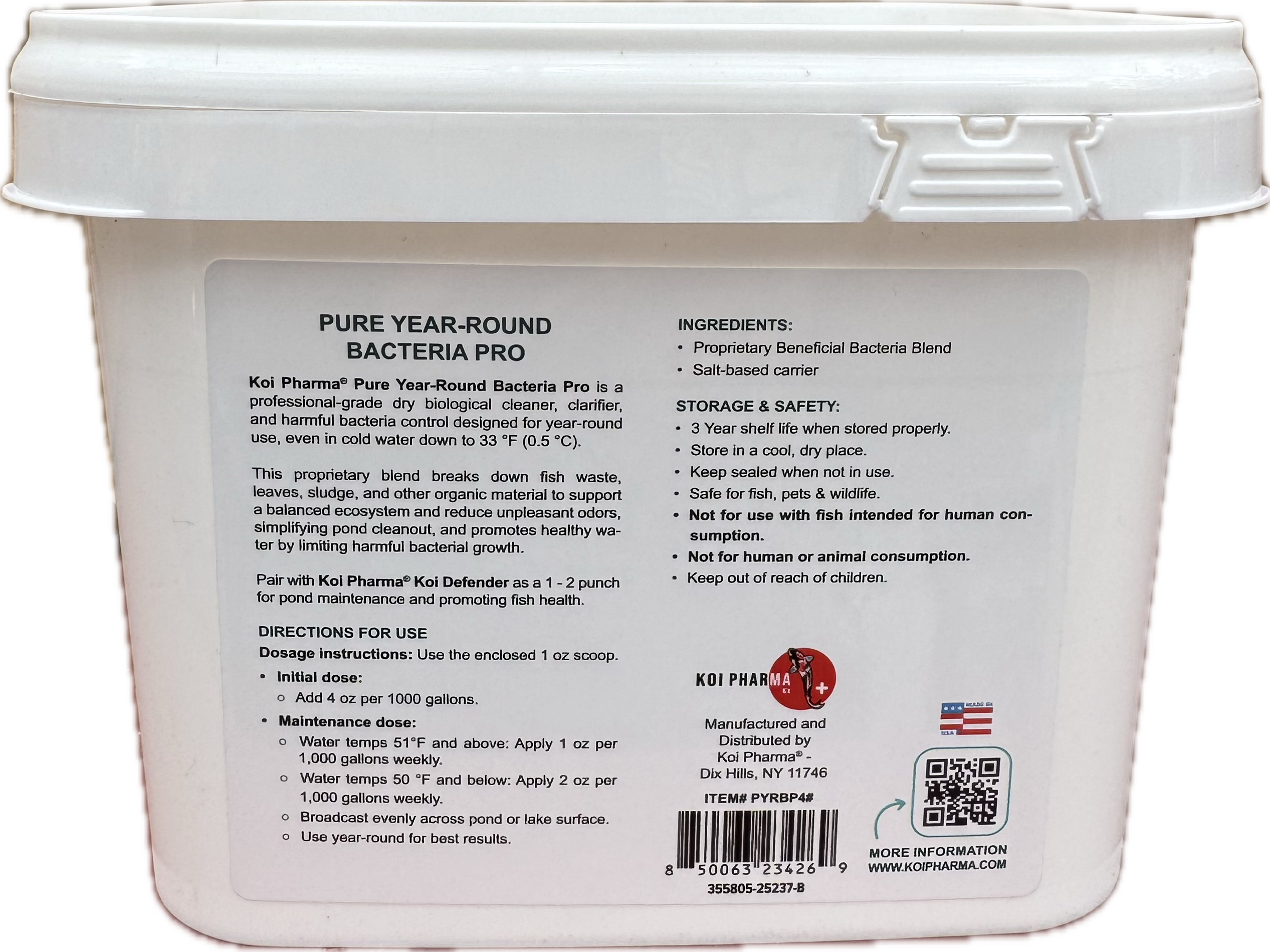 Koi pharma PURE YEAR-ROUND BACTERIA PRO
