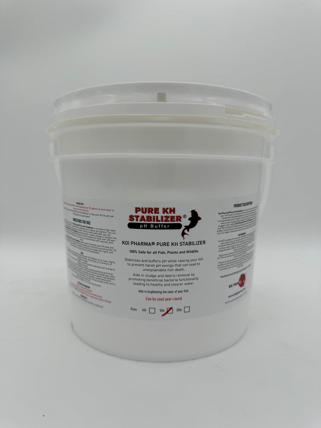 Koi Pharma® Pure KH Stabilizer and PH Buffer