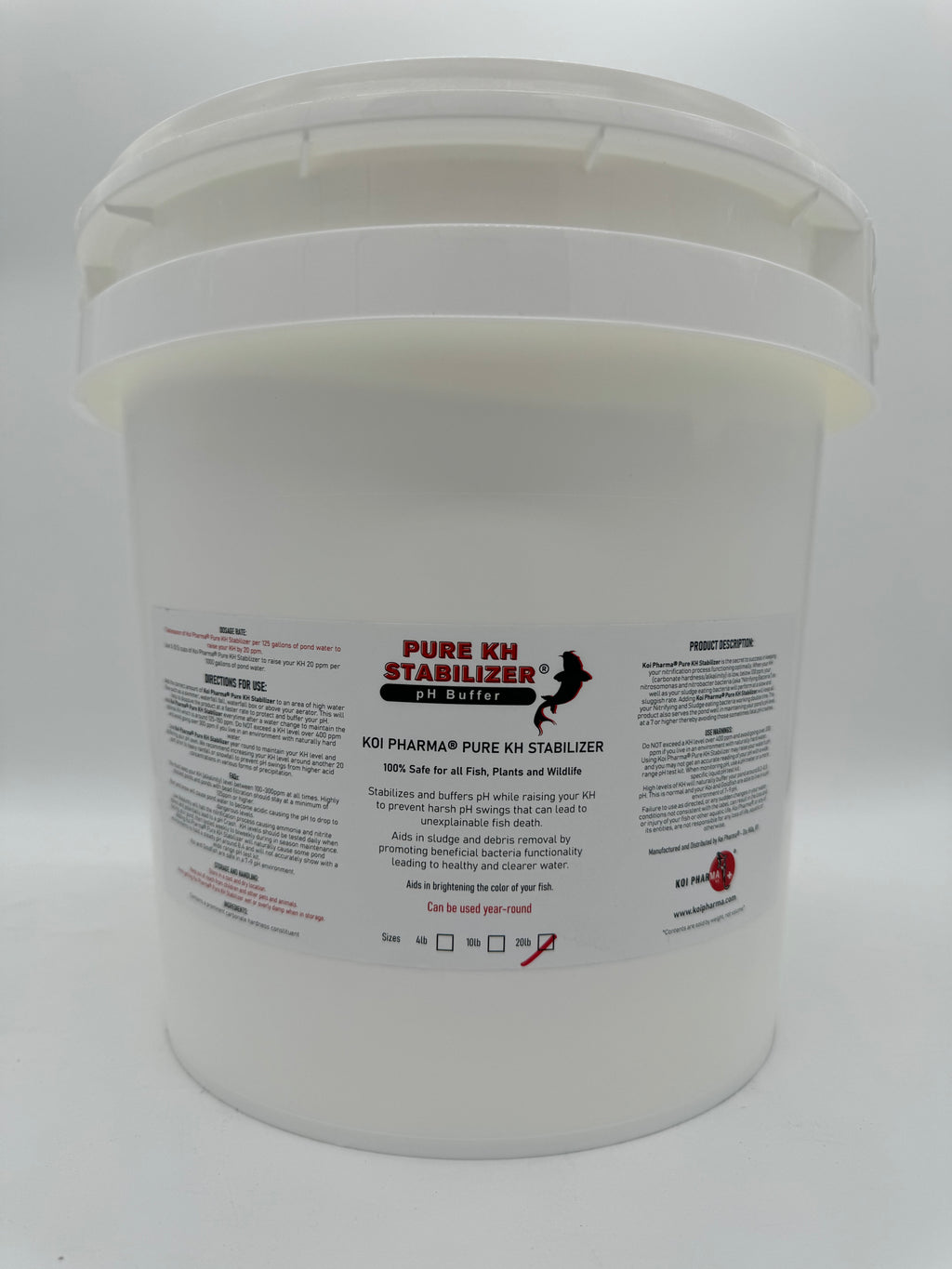 Koi Pharma® Pure KH Stabilizer and PH Buffer