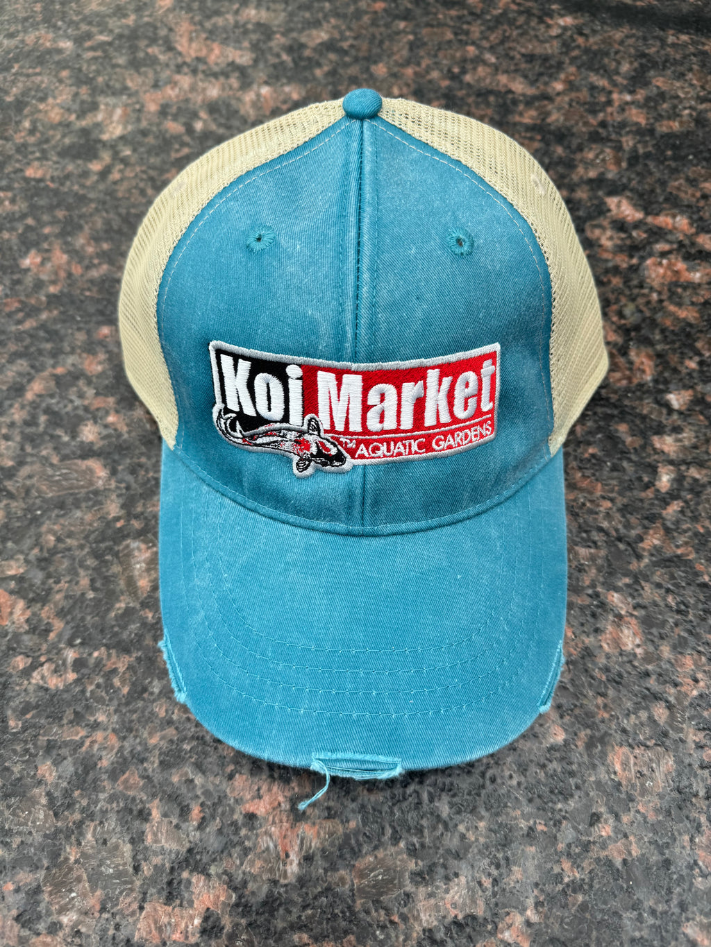 Koi Market Hats (Distressed Ollie Cap)