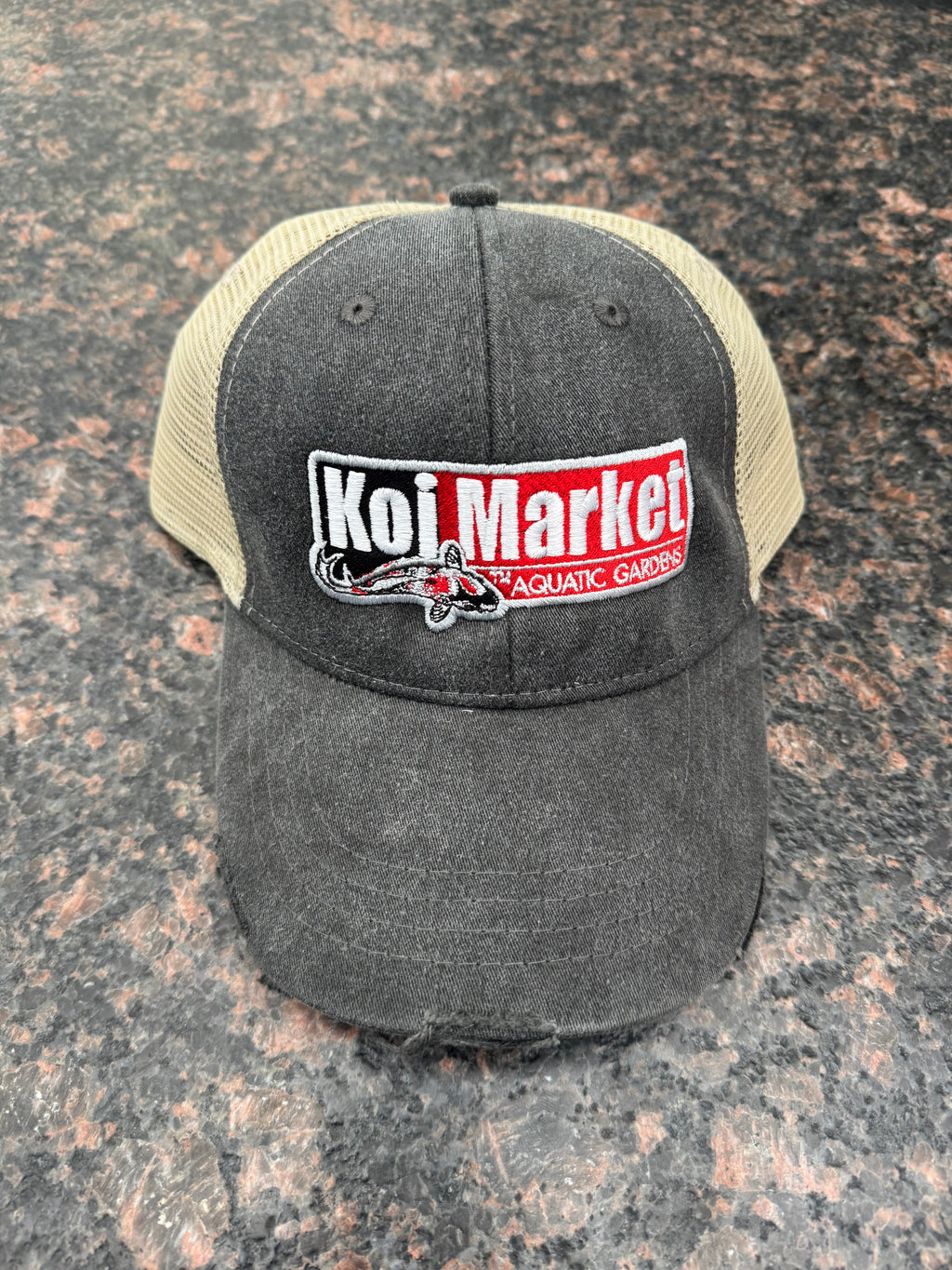 Koi Market Hats (Distressed Ollie Cap)
