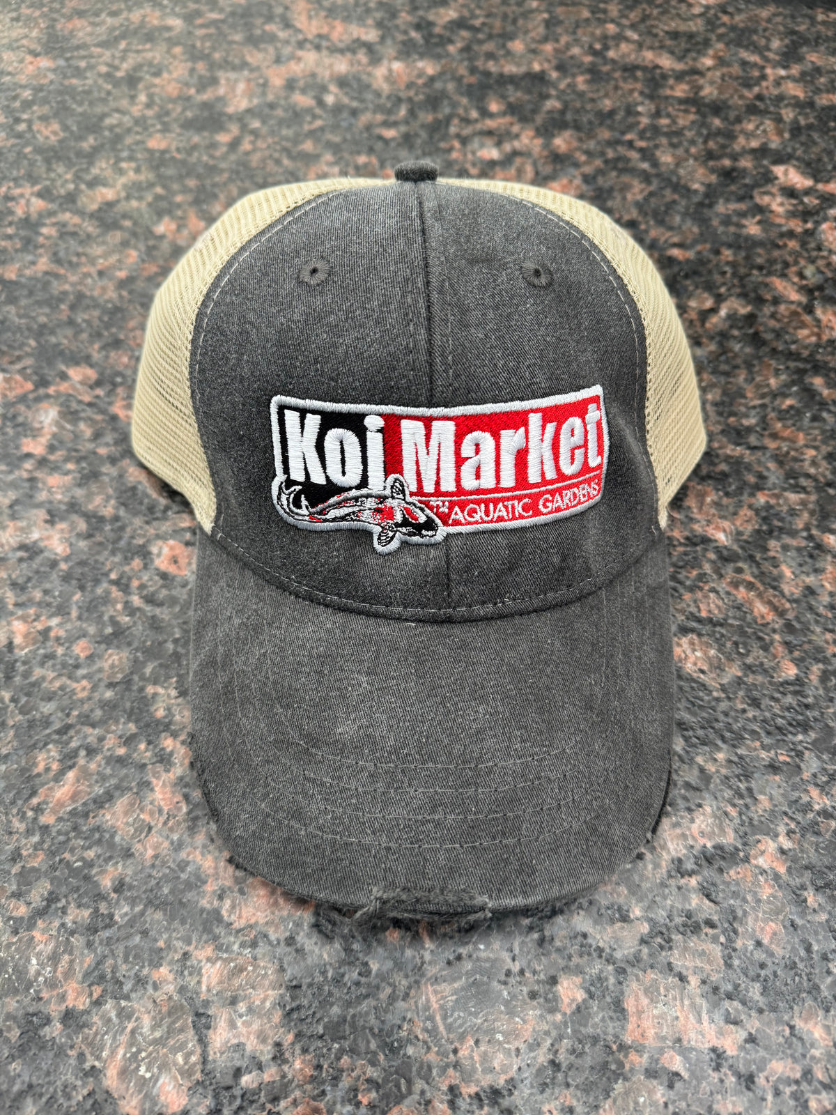 Koi Market Hats (Distressed Ollie Cap)