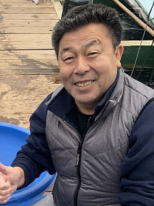 Hisashi Hirasawa of Marudo Koi Farm