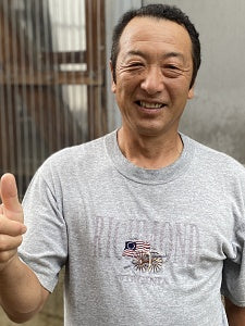 Chikara Nogami of Nogami Koi Farm