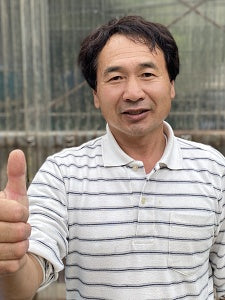 Yoshikazu Otsuka of Otsuka Koi Farm
